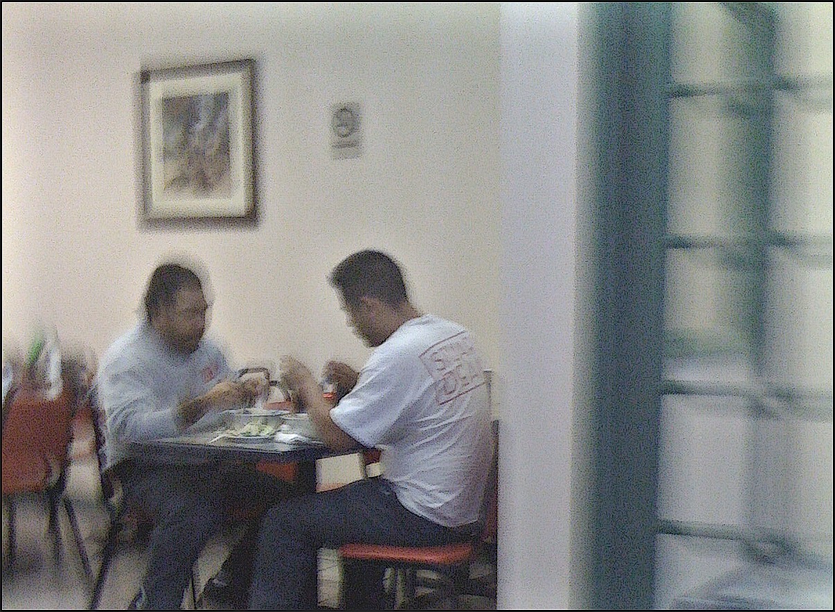 Two Guys Dining at Pho Vinh Loi Restaurant 